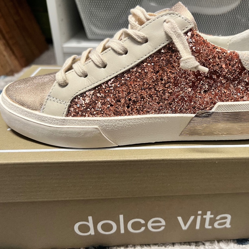 Dolce Vita Zina Rose Gold Glitter